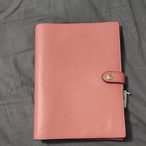 Coach Coral Leather Organizer